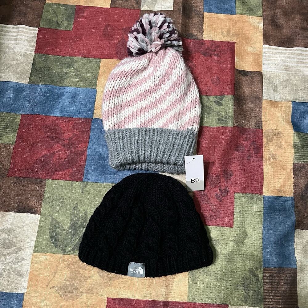 The north Face & BP Beanie Bundle Lot Of 2 Hats